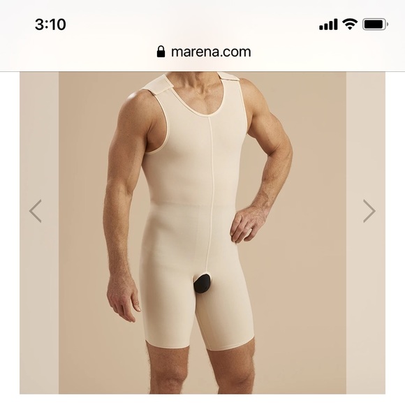 Marena compression garment men’s . Both Black and Tan XXL. Message with ?? - Picture 2 of 5